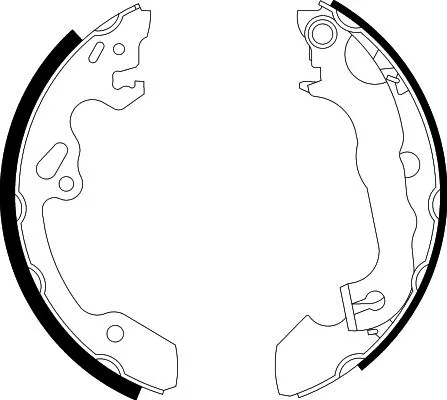 Brake Shoe Set (8DB 355 002-231)