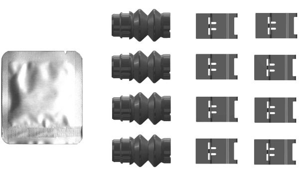 Accessory Kit, disc brake pad (8DZ 355 206-751)