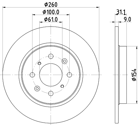 Brake Disc (8DD 355 122-531)