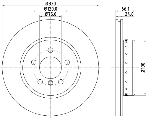 Brake Disc (8DD 355 120-661)