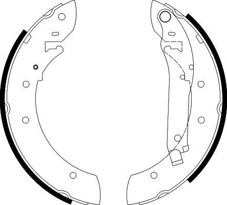 Brake Shoe Set (8DB 355 002-011)