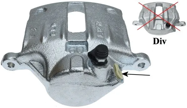 Brake Caliper (8AC 355 393-351)