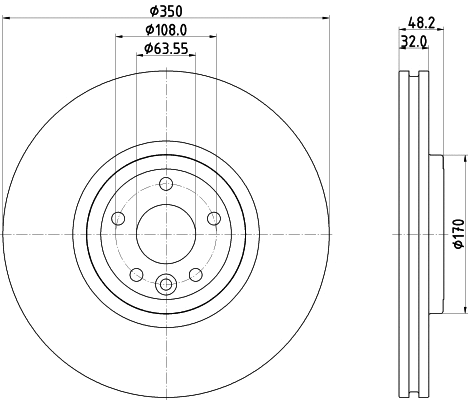Brake Disc (8DD 355 132-471)