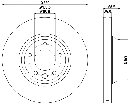 Brake Disc (8DD 355 109-782)