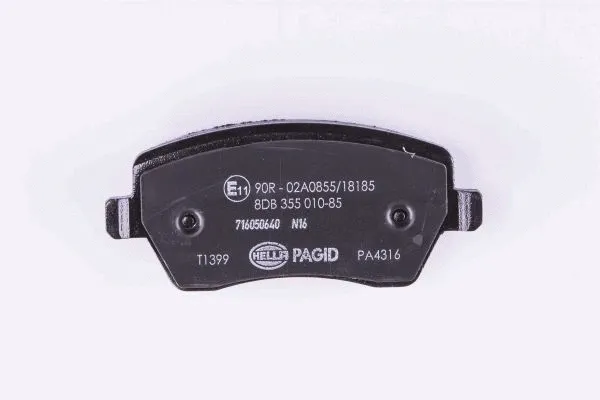 Brake Pad Set, disc brake (8DB 355 010-851)