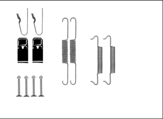 Accessory Kit, parking brake shoes (8DZ 355 206-131)