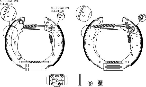 Brake Shoe Set