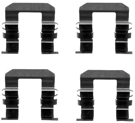 Accessory Kit, disc brake pad (8DZ 355 203-251)