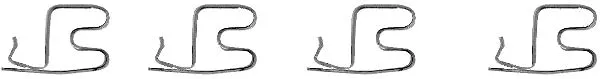 Accessory Kit, disc brake pad (8DZ 355 202-671)