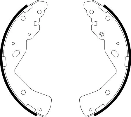 Brake Shoe Set (8DB 355 038-211)