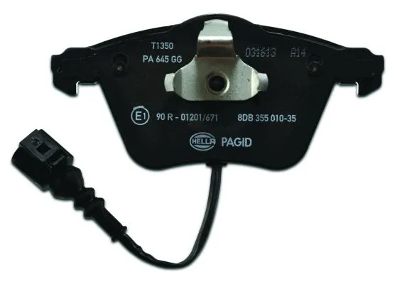 Brake Pad Set, disc brake (8DB 355 010-351)