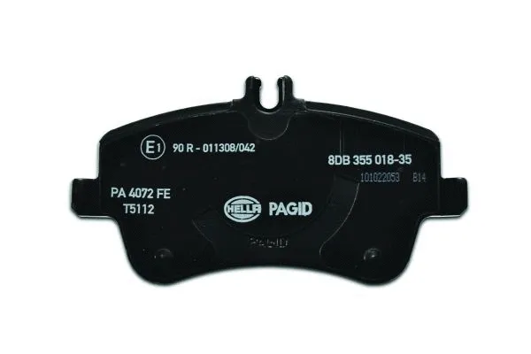 Brake Pad Set, disc brake (8DB 355 018-351)