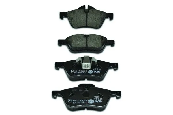 Brake Pad Set, disc brake (8DB 355 009-171)