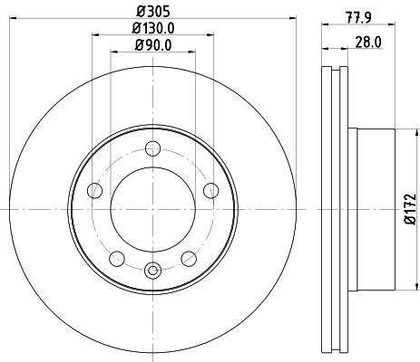 Brake Disc (8DD 355 108-931)