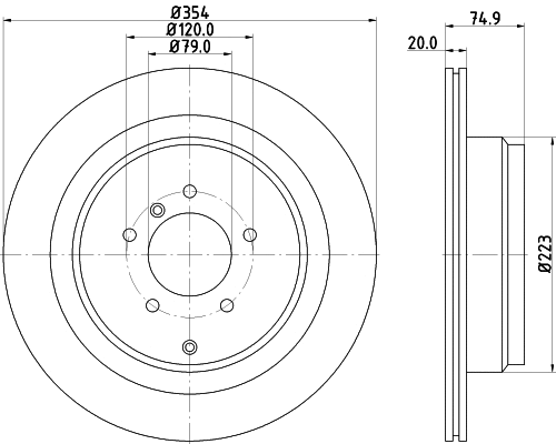 Brake Disc (8DD 355 115-291)