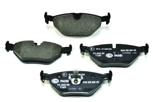 Brake Pad Set, disc brake (8DB 355 009-051)