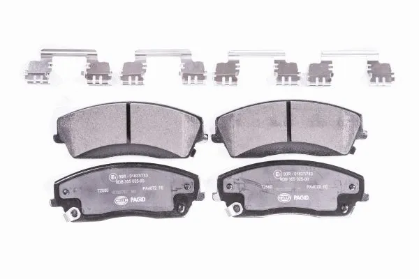 Brake Pad Set, disc brake (8DB 355 025-001)