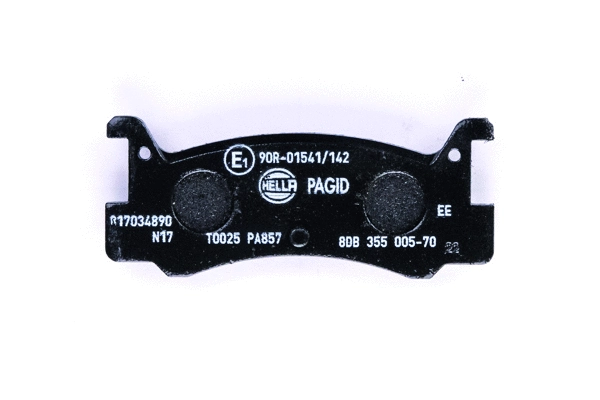 Brake Pad Set, disc brake (8DB 355 005-701)