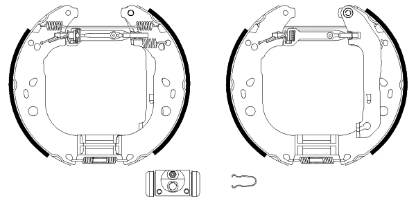 Brake Shoe Set (8DB 355 004-861)