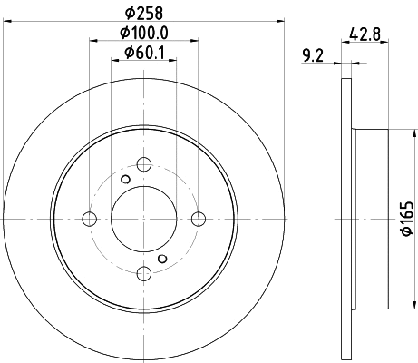 Brake Disc (8DD 355 122-521)