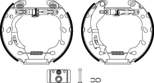 Brake Shoe Set (8DB 355 022-501)