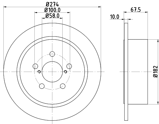 Brake Disc (8DD 355 114-641)