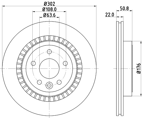 Brake Disc (8DD 355 116-191)