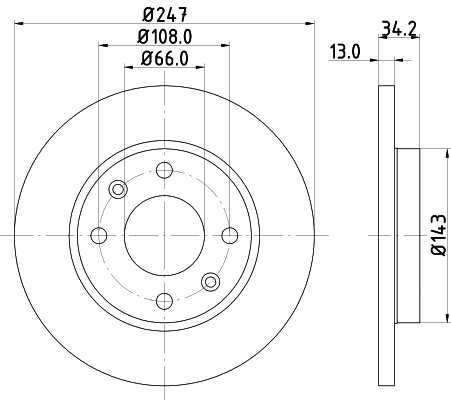 Brake Disc (8DD 355 106-191)