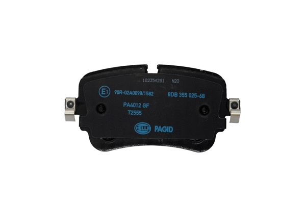 Brake Pad Set, disc brake (8DB 355 025-681)