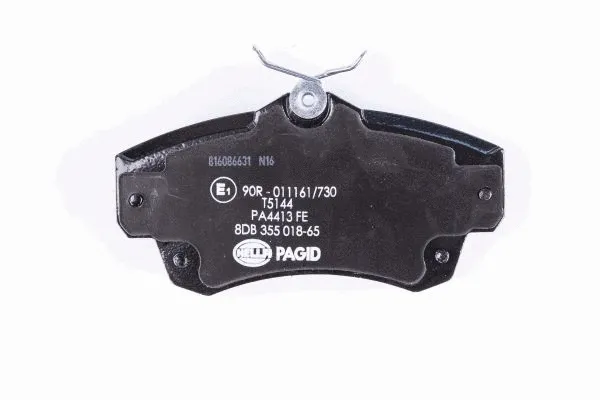 Brake Pad Set, disc brake (8DB 355 018-651)