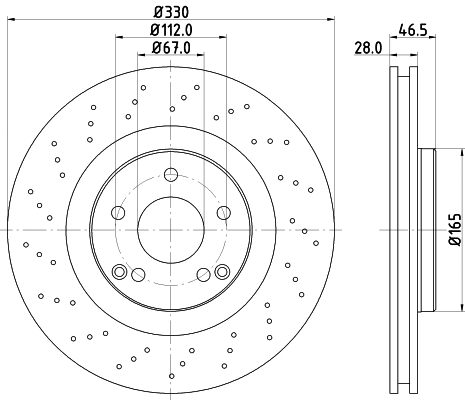 Brake Disc (8DD 355 109-412)