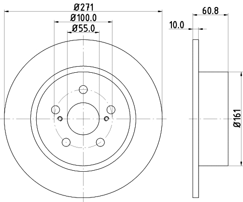 Brake Disc (8DD 355 110-551)