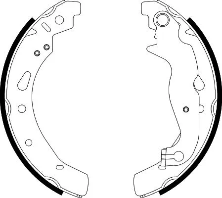 Brake Shoe Set (8DB 355 022-121)
