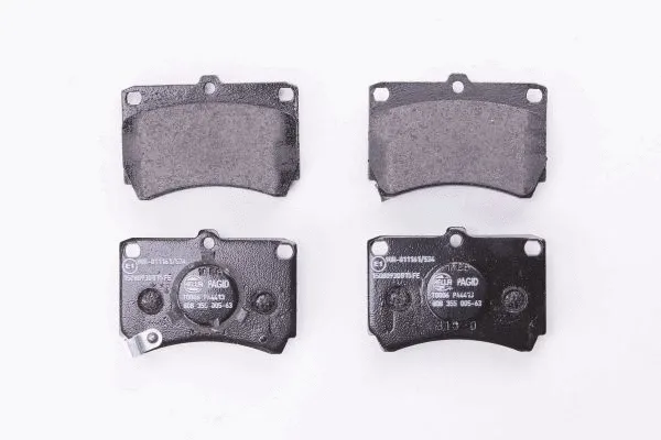 Brake Pad Set, disc brake (8DB 355 005-631)