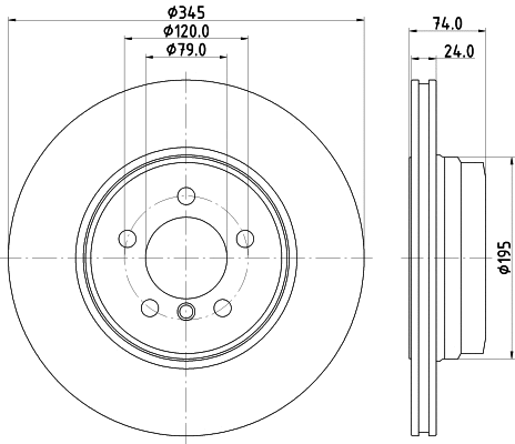 Brake Disc (8DD 355 122-251)