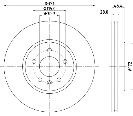 Brake Disc (8DD 355 132-171)