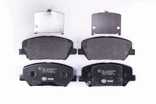 Brake Pad Set, disc brake (8DB 355 020-591)