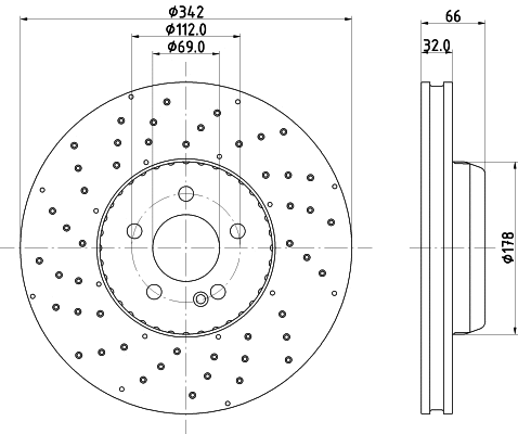 Brake Disc (8DD 355 134-462)