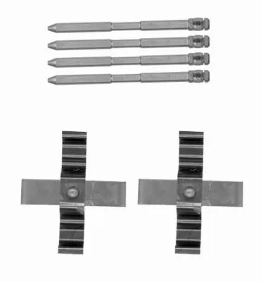 Accessory Kit, disc brake pad (8DZ 355 204-281)