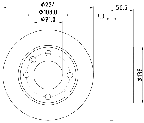 Brake Disc (8DD 355 100-681)
