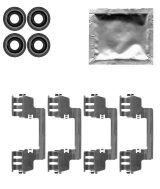 Accessory Kit, disc brake pad (8DZ 355 204-761)