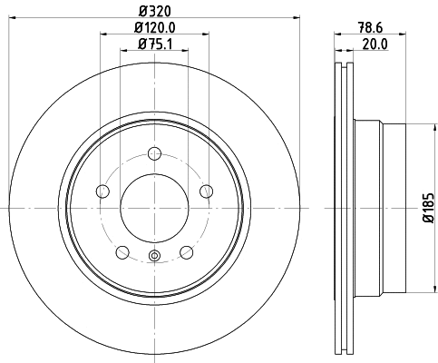 Brake Disc (8DD 355 114-001)