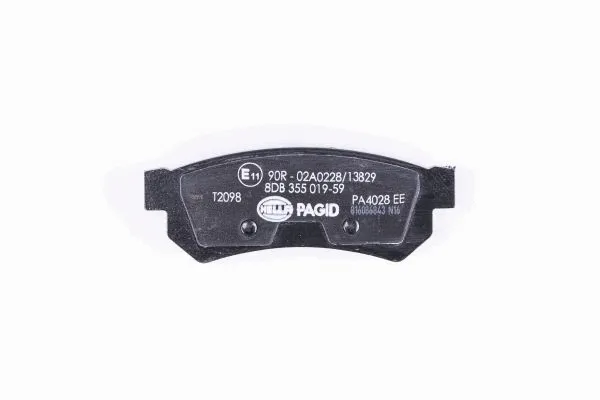 Brake Pad Set, disc brake (8DB 355 019-591)
