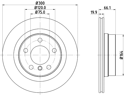 Brake Disc (8DD 355 120-972)