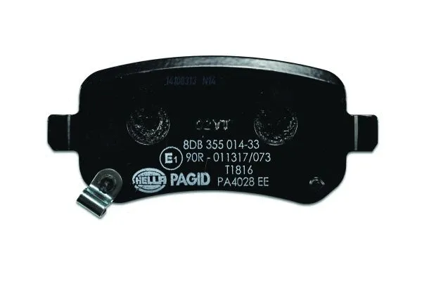 Brake Pad Set, disc brake (8DB 355 014-331)