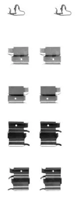 Accessory Kit, disc brake pad (8DZ 355 203-861)