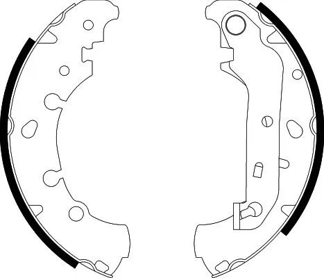 Brake Shoe Set (8DB 355 002-411)
