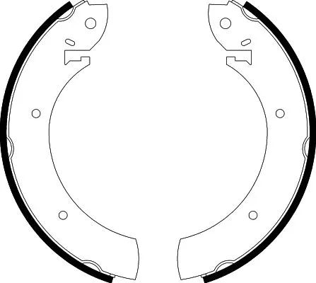 Brake Shoe Set (8DB 355 001-391)