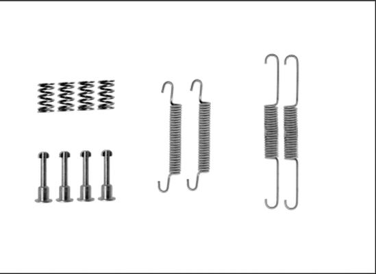 Accessory Kit, parking brake shoes (8DZ 355 206-161)
