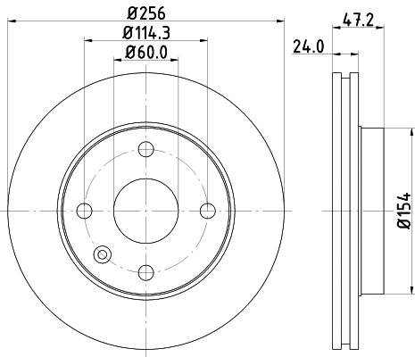 Brake Disc (8DD 355 111-351)